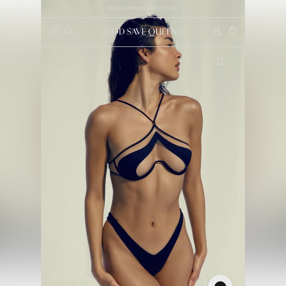 God save queens Mia bikini top